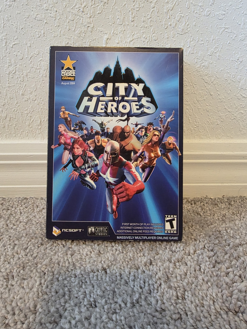 City of Heroes Video Game - Tested And Complete